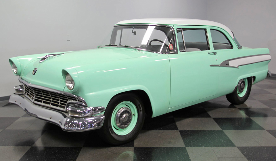 1956 Ford Mainline Tudor Sedan&nbsp; left front
