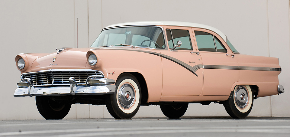 1956 Ford Fairlane Town Sedan left front