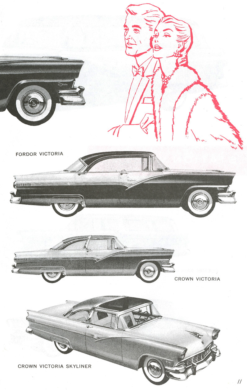 All The Facts Page 11&nbsp;&nbsp; Fairlane&nbsp;&nbsp; Fordor Victoria&nbsp;&nbsp; Crown Victoria&nbsp;&nbsp; Crown Victoria Skyliner