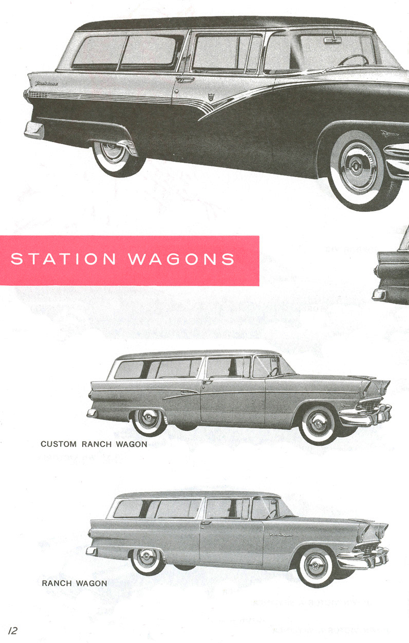 All The Facts Page 12&nbsp;&nbsp; Station Wagons&nbsp;&nbsp; Custom Ranch Wagon&nbsp;&nbsp; Ranch Wagon