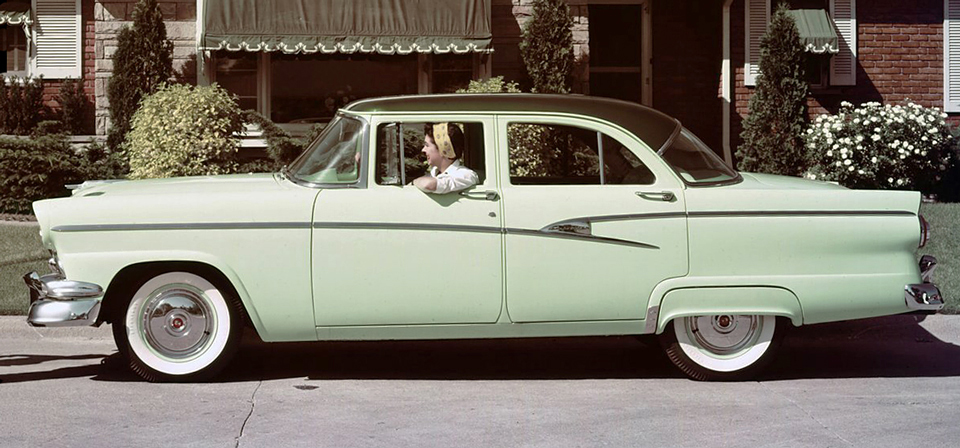 1956 Ford Customline Fordor Sedan&nbsp; driver's side