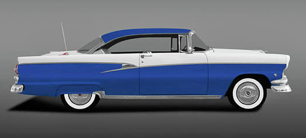 1956 Ford Customline Victoria&nbsp; right side