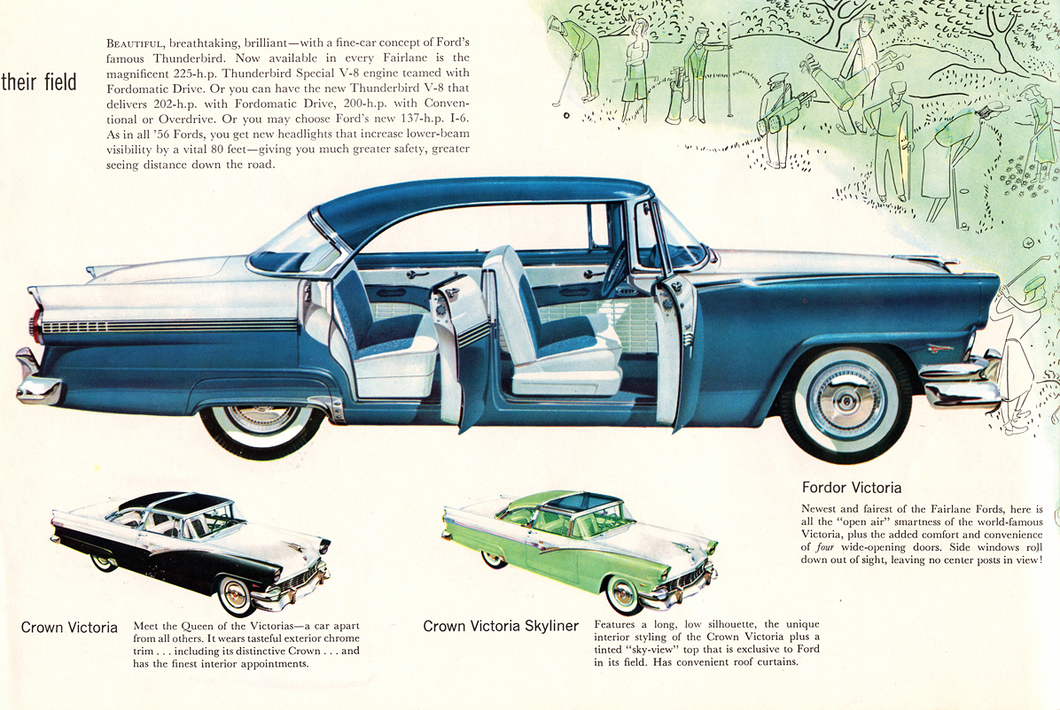 Fairlane . . . seven fine-car models&nbsp; illustration