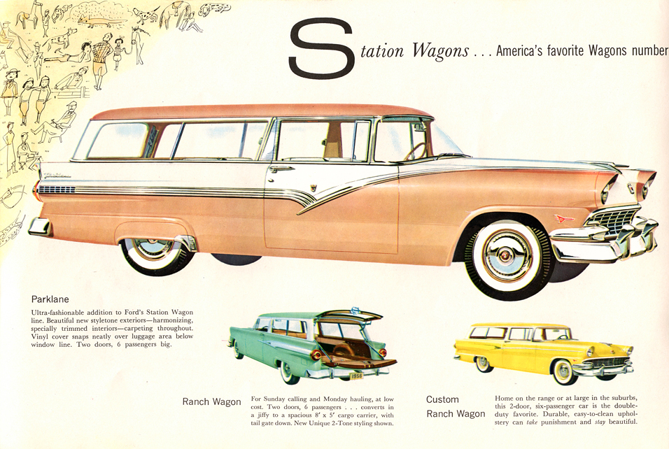 Station Wagons . . . America's favorite Wagons number six for '56