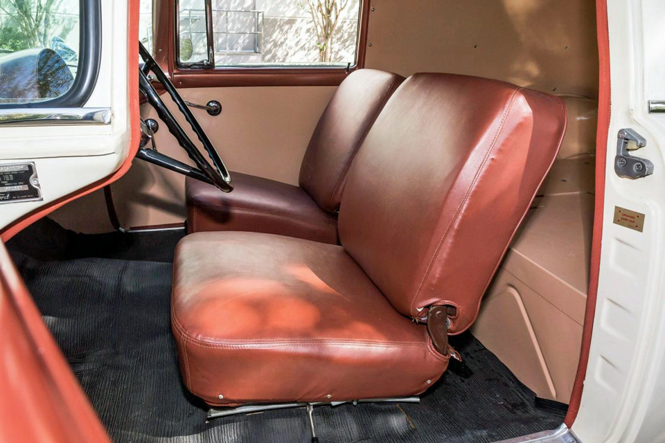 1956 Ford Courier (Sedan Delivery)&nbsp; driver's side interior front