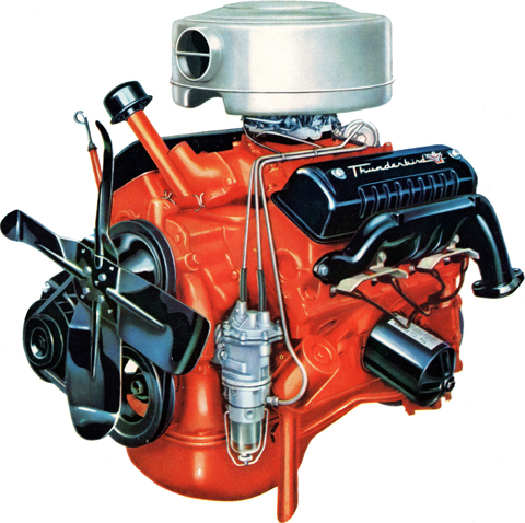 Special Police Y-8&nbsp; 292-cid&nbsp; 200-hp (202-hp w/ Fordomatic Dr)&nbsp; M-code