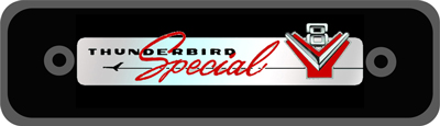 Thunderbird Special V-8 312-cid valve cover