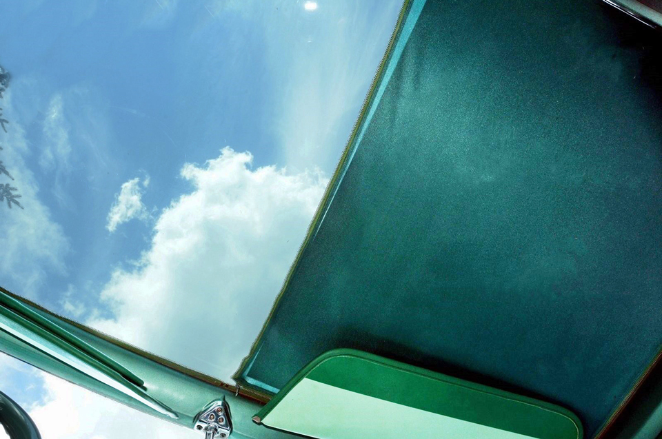 1956 Ford Fairlane Crown Victoria Skyliner&nbsp; passenger side curtain