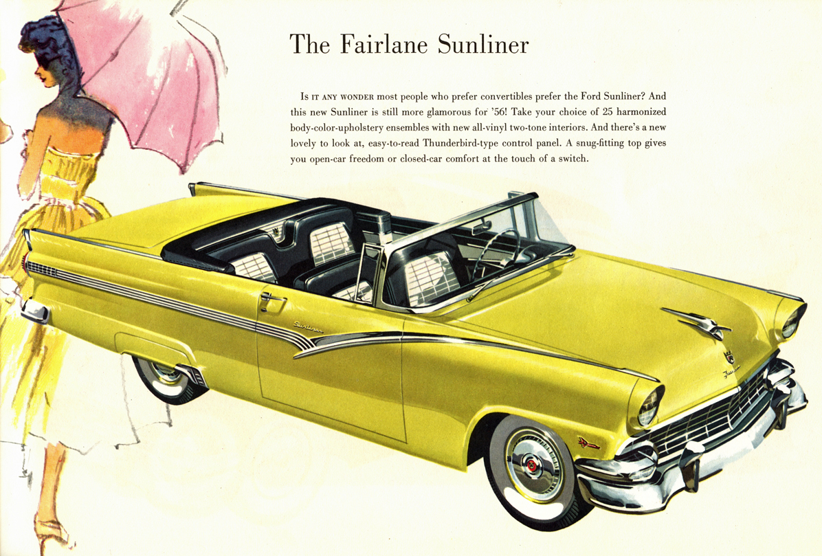 The Fairlane Sunliner&nbsp; illustration