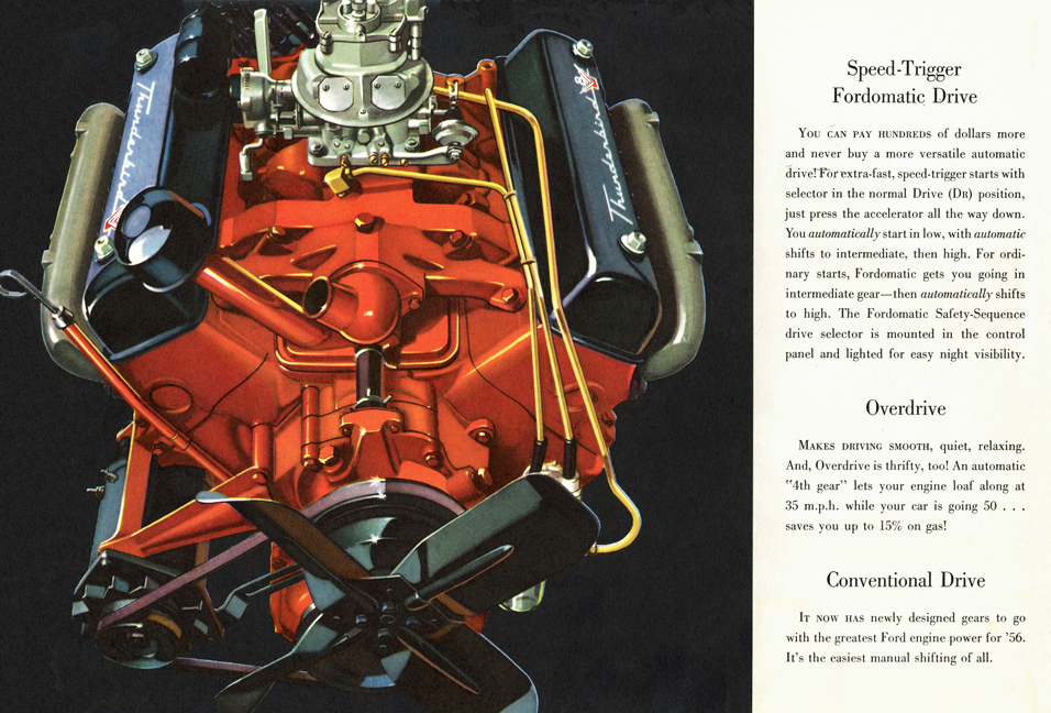 Speed-Trigger Fordomatic Drive&nbsp;&nbsp; Overdrive&nbsp;&nbsp; Conventional Drive