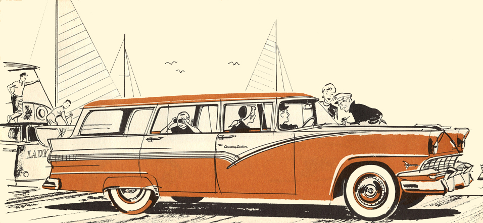 illustration of Country Sedan&nbsp; illustration