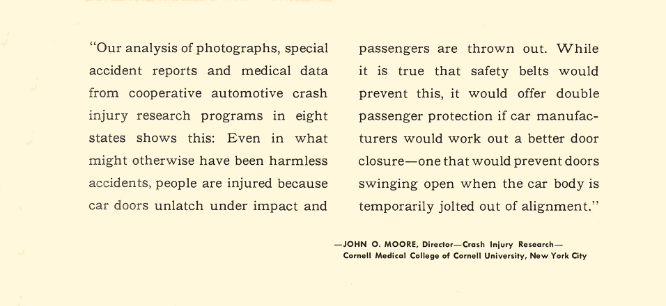 Crash injury research