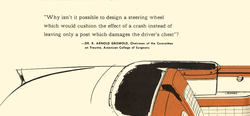 Ford's Lifeguard Steering Wheel