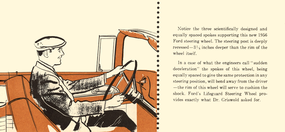 Ford's Lifeguard Steering Wheel