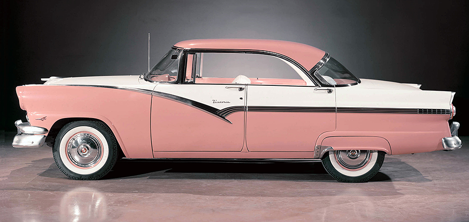 1956 Ford Fairlane Fordor Victoria&nbsp; driver's side