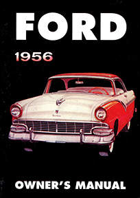 1956 Ford Owner's Manual&nbsp; cover