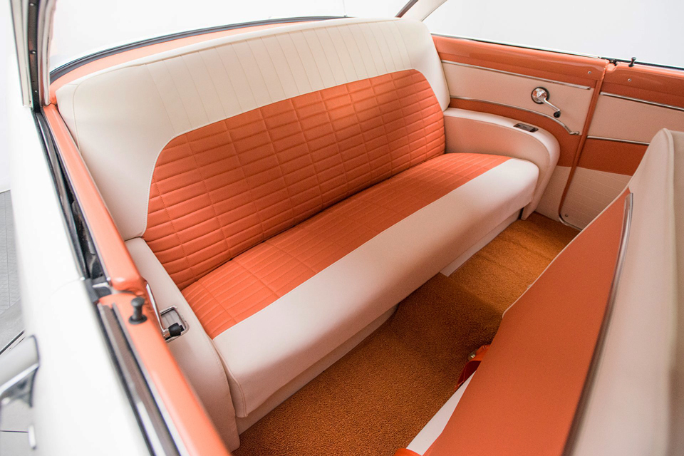 1956 Ford Fairlane Victoria&nbsp; interior rear