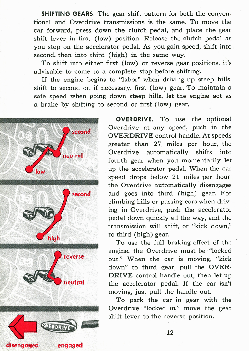 Shifting Gears&nbsp;&nbsp; Overdrive