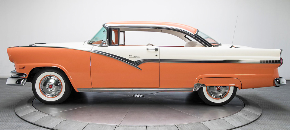 1956 Ford Fairlane Victoria&nbsp; driver's side