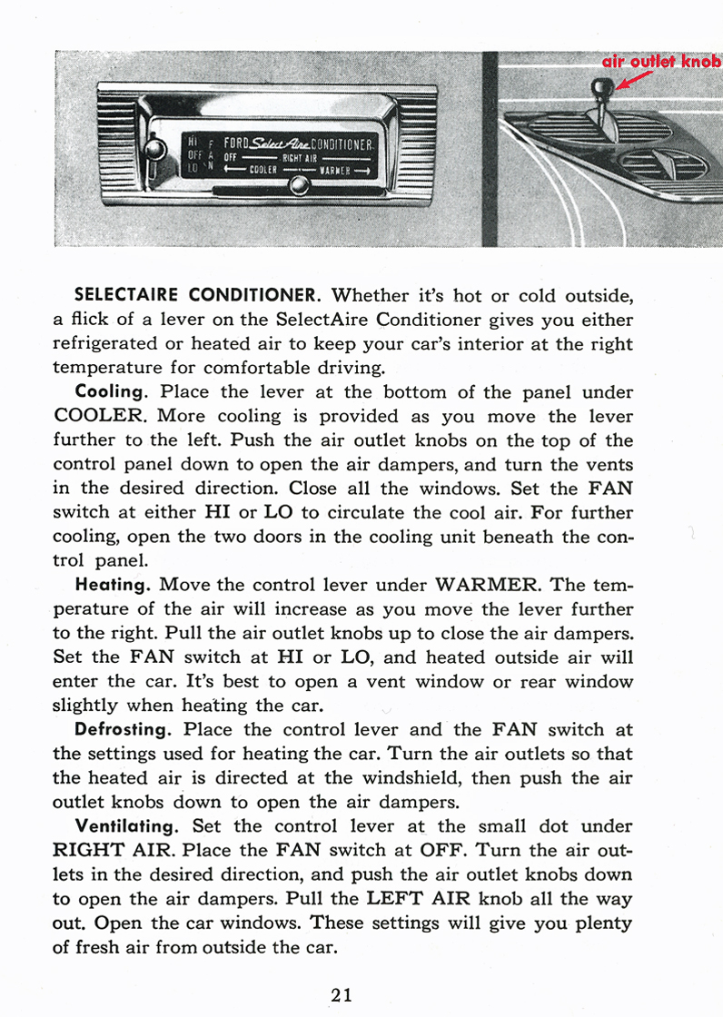 SelectAire Conditioner&nbsp;&nbsp; Cooling&nbsp;&nbsp; Heating&nbsp;&nbsp; Heating&nbsp;&nbsp; Defrosting&nbsp;&nbsp; Ventilating