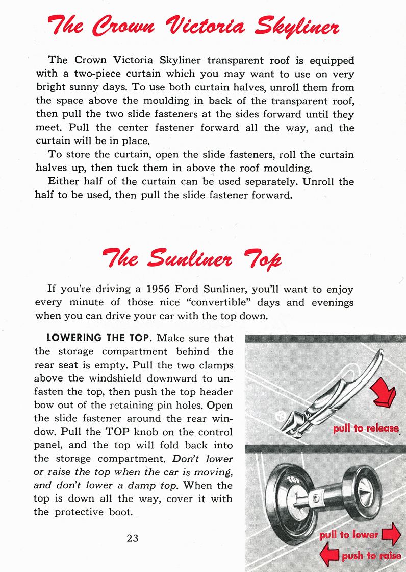 The Crown Victoria Skyliner&nbsp;&nbsp; The Sunliner Top