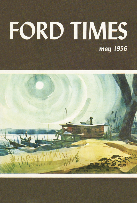 Ford Times Magzine Cover May 1956