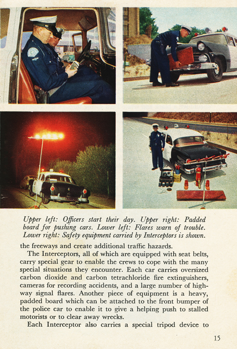 Ford Times Magzine&nbsp;&nbsp; Ford Interceptors Patrol Los Angeles Freeways