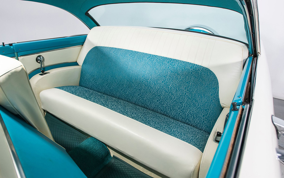 1956 Ford Fairlane Victoria&nbsp; interior rear