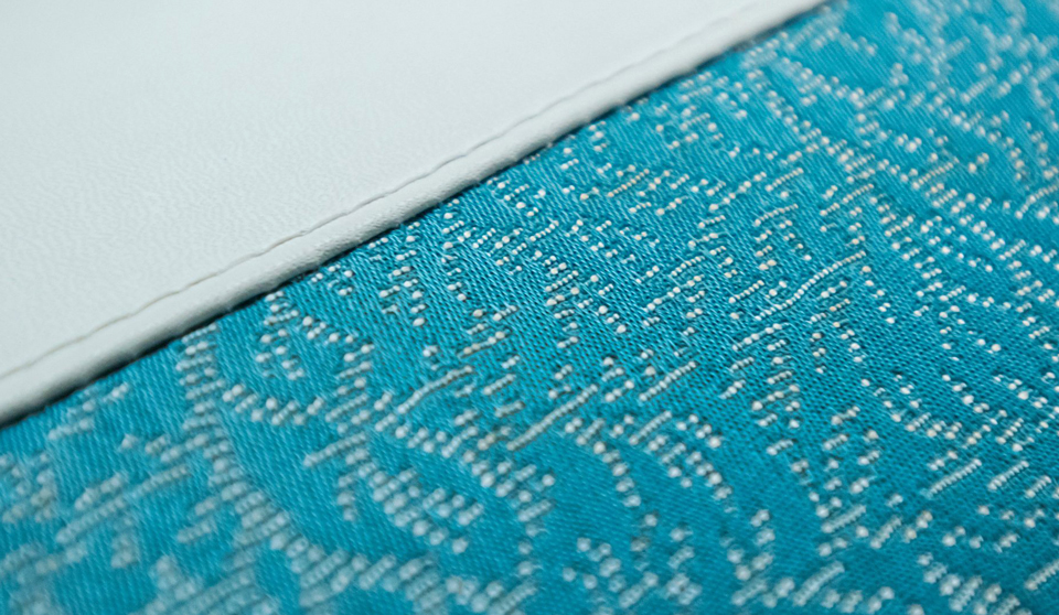 1956 Ford Fairlane Victoria&nbsp; upholstery closeup