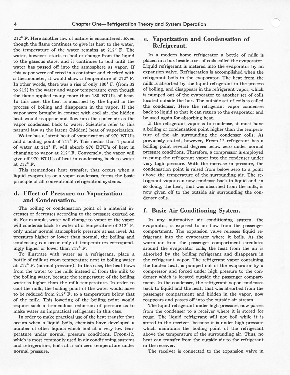 1956 Ford Car Air Conditioning Shop Manual&nbsp; page 4 - "SelectAire Conditioner"