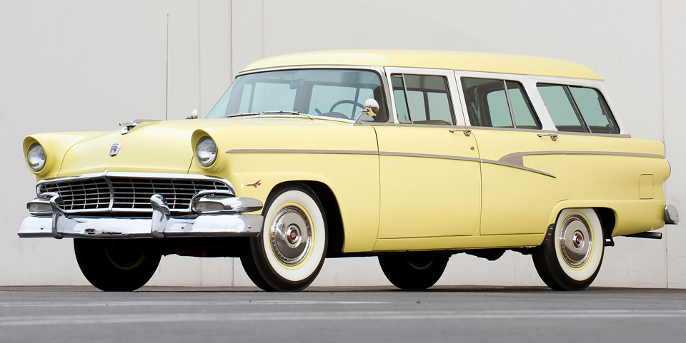 1956 Ford Six-Passenger Country Sedan&nbsp; left front