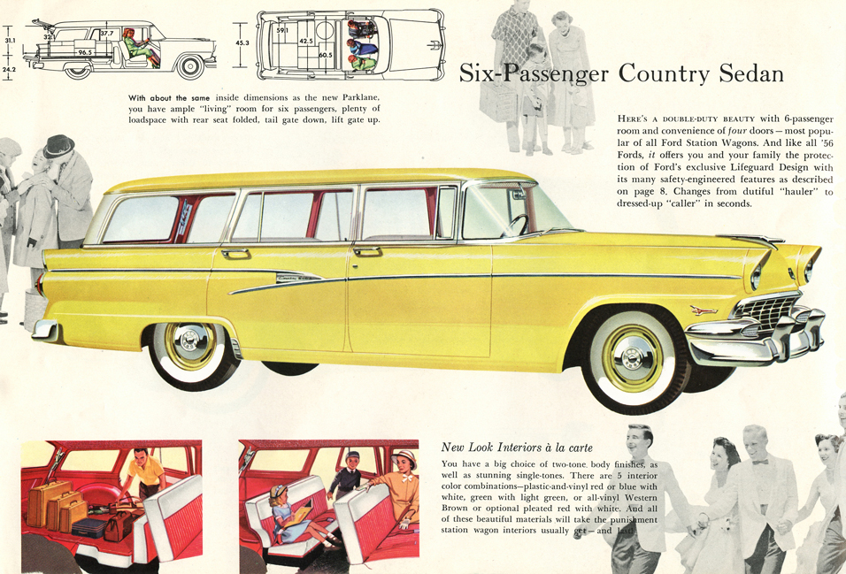 Six-Passenger Country Sedan&nbsp; illustration