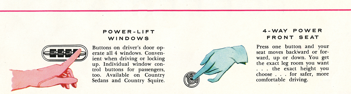 Power-Lift Windows&nbsp;&nbsp; 4-Way Power Front Seat