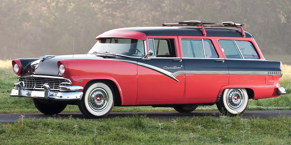 1956 Ford 8-Passenger Country Sedan&nbsp; left front