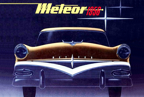 1956 Meteor Brochure&nbsp; cover
