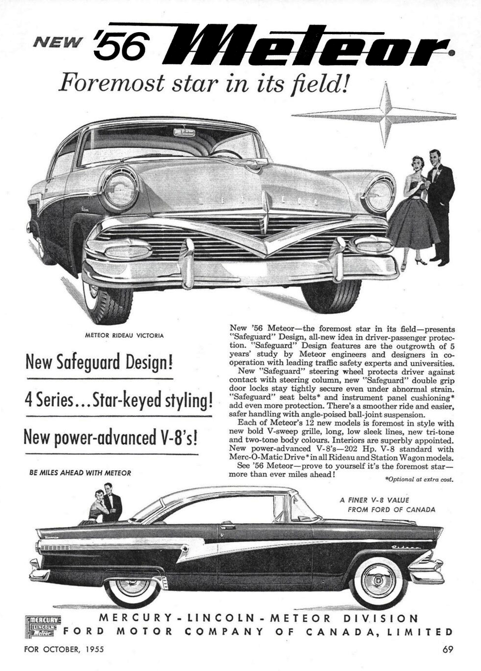New '56 Meteor&nbsp; magazine ad