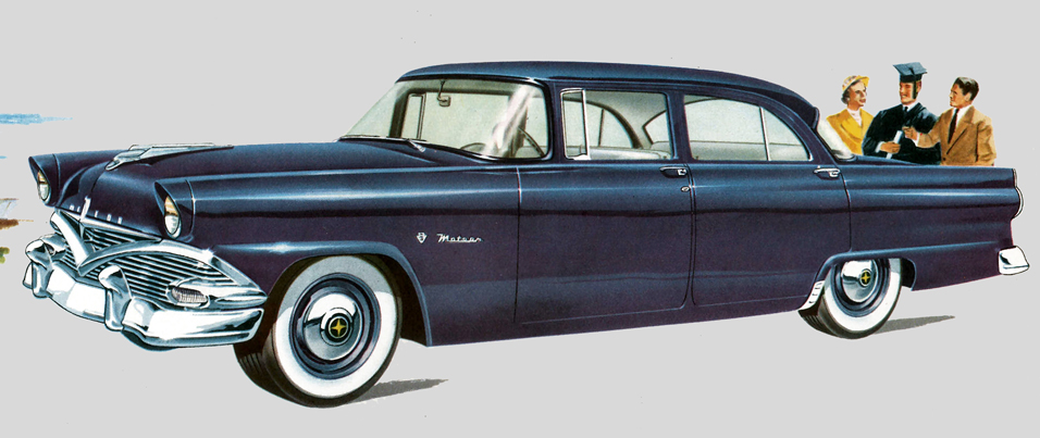 1956 Meteor Four-Door Sedan&nbsp; illustration