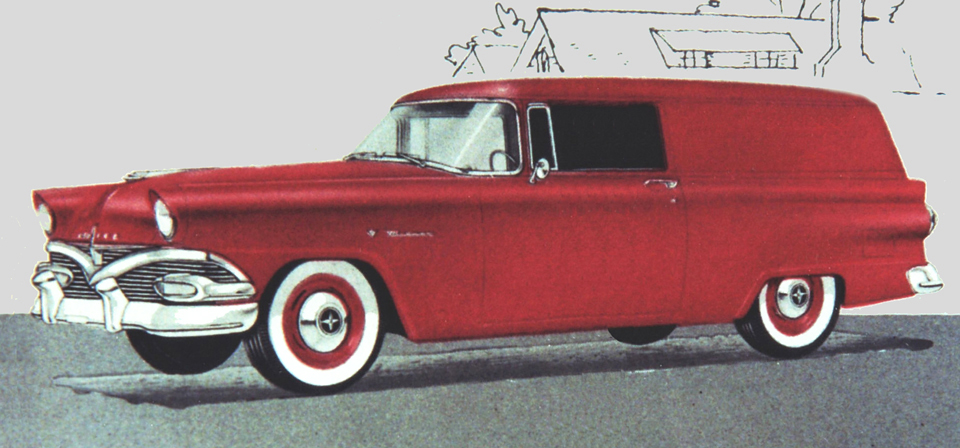 1956 Meteor Sedan Delivery&nbsp; illustration