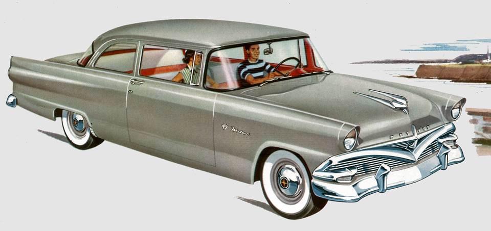 1956 Meteor Two-Door Sedan&nbsp; illustration