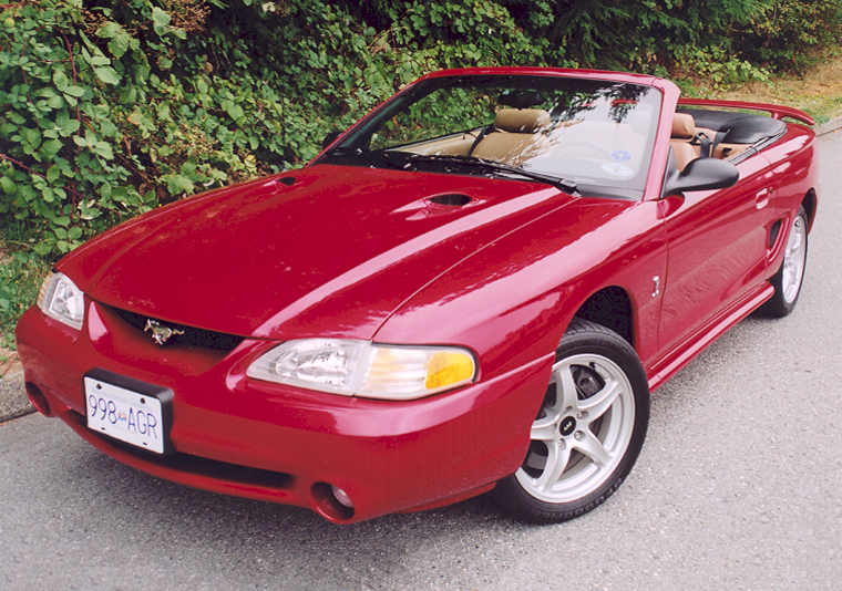 1998 Ford Mustang SVT Cobra Convertible "Top Gear"