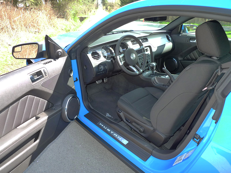 2011 Ford Mustang V6 Coupe driver interior