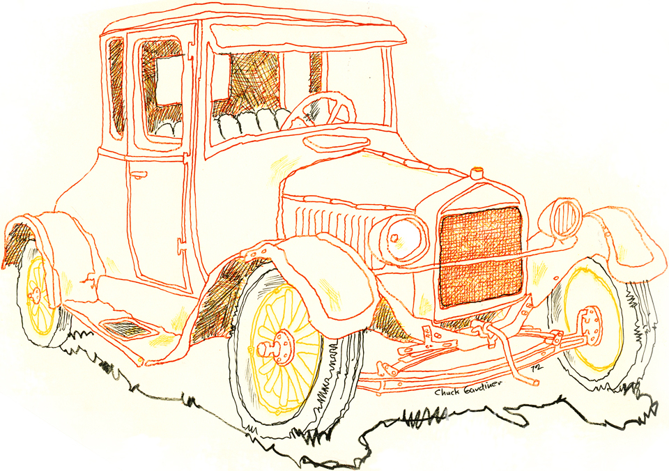 1927 Ford Model T Coupe